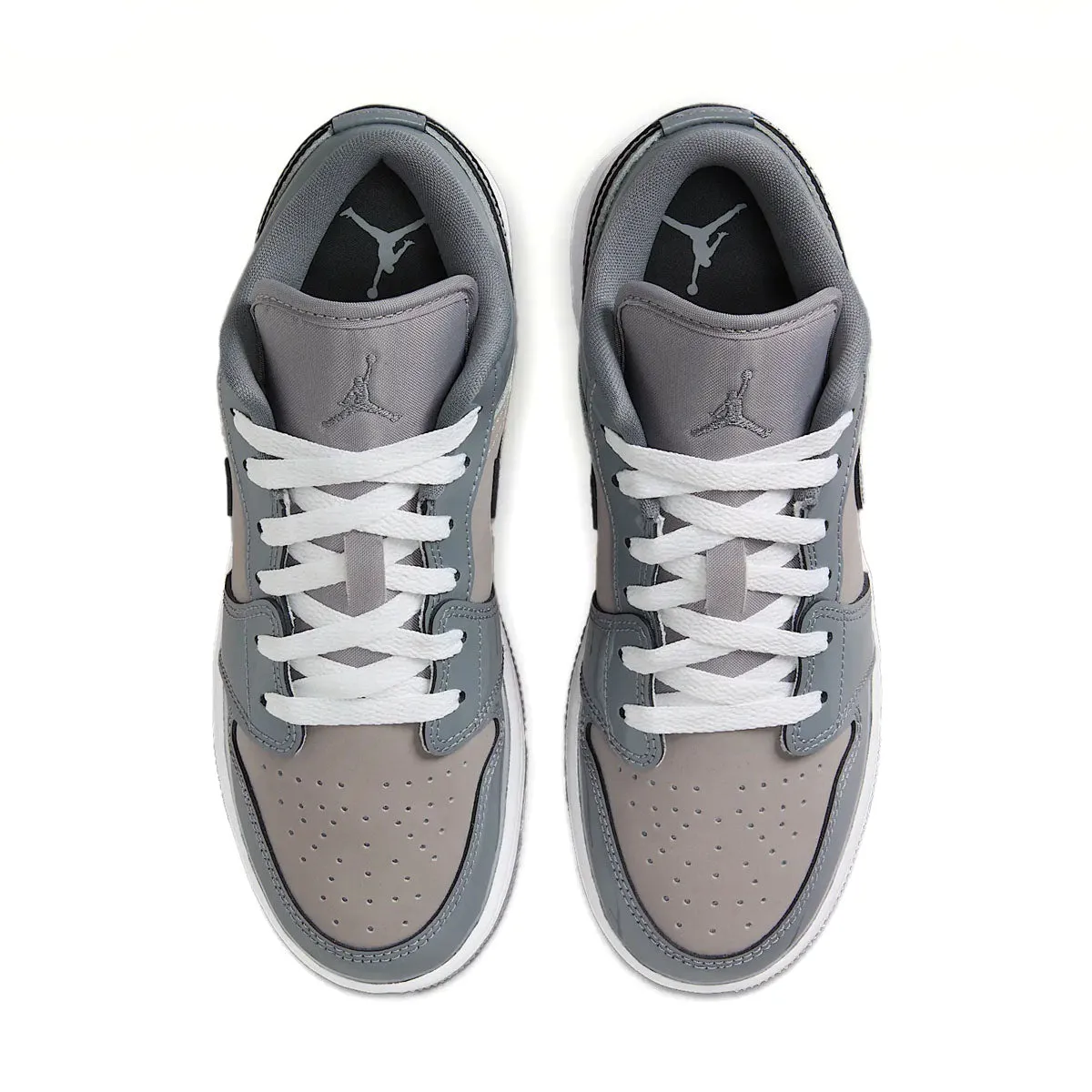 Quick Drying Liner Jump Ready Air Jordan 1 Low SE 'Patent Cool Grey'