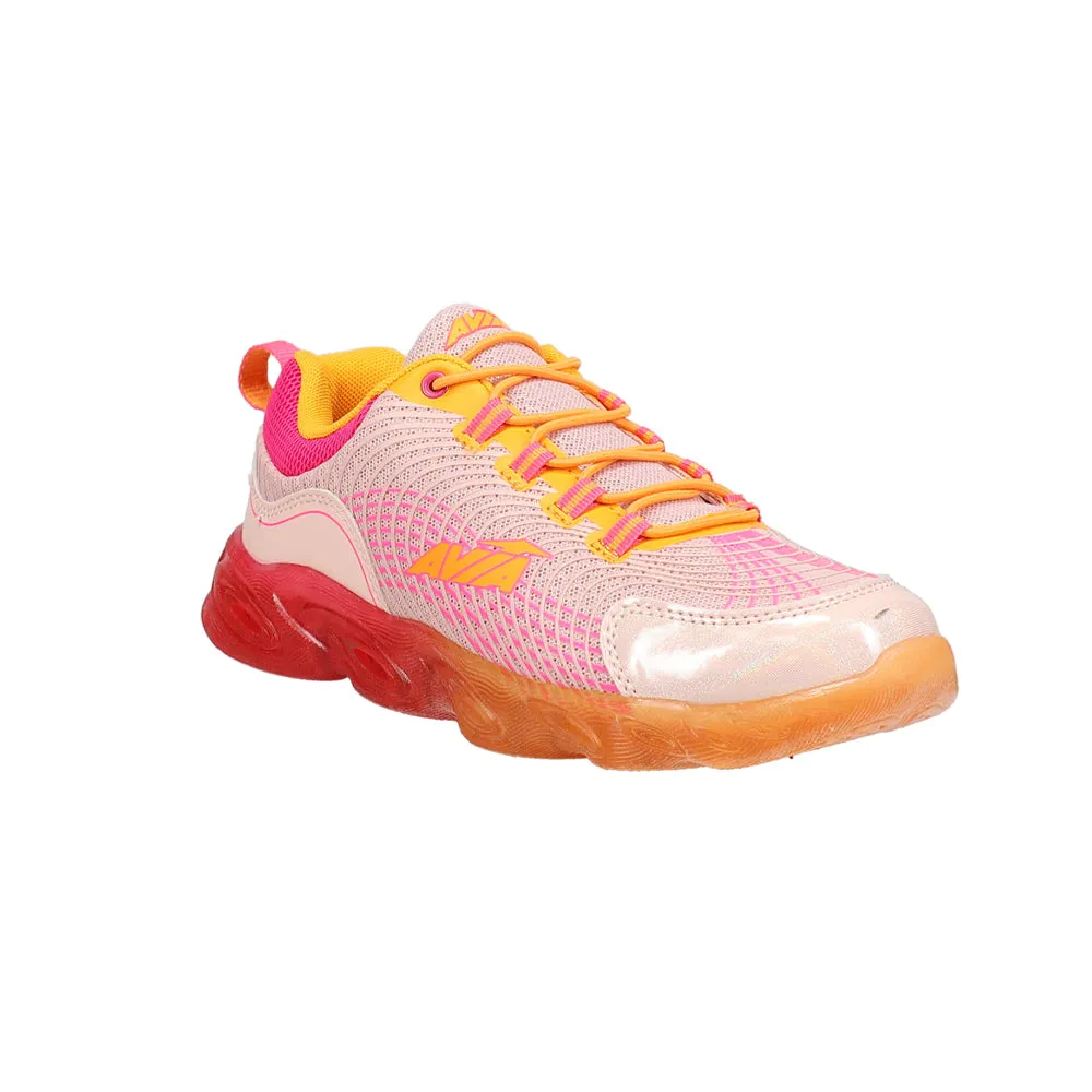teenagers running on track shoes Avi-Ignite Light Up Running Shoes (Big Kid)