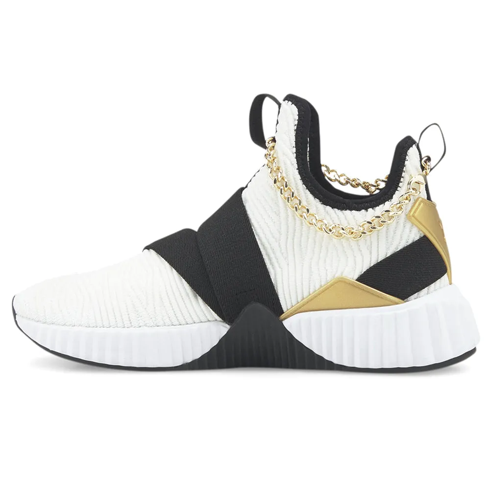 synthetic - upper - feature shoes Baby Phat X Defy Mid Training Shoes