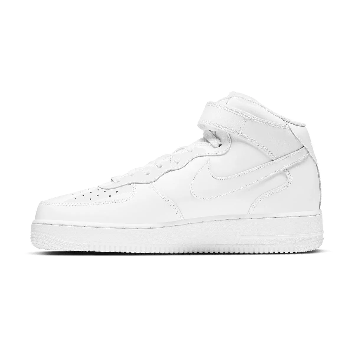 Air Force 1 Mid '07 'Triple White' Reinforced Eyelets Thermoregulating Lining