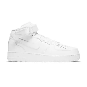 Stylish Support Sturdy flexibility Air Force 1 Mid '07 'Triple White'