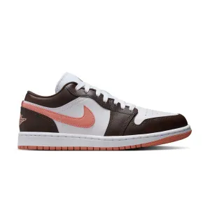 Wmns Air Jordan 1 Low 'White Baroque Brown Neutral Stance Balanced Retro-inspired performance