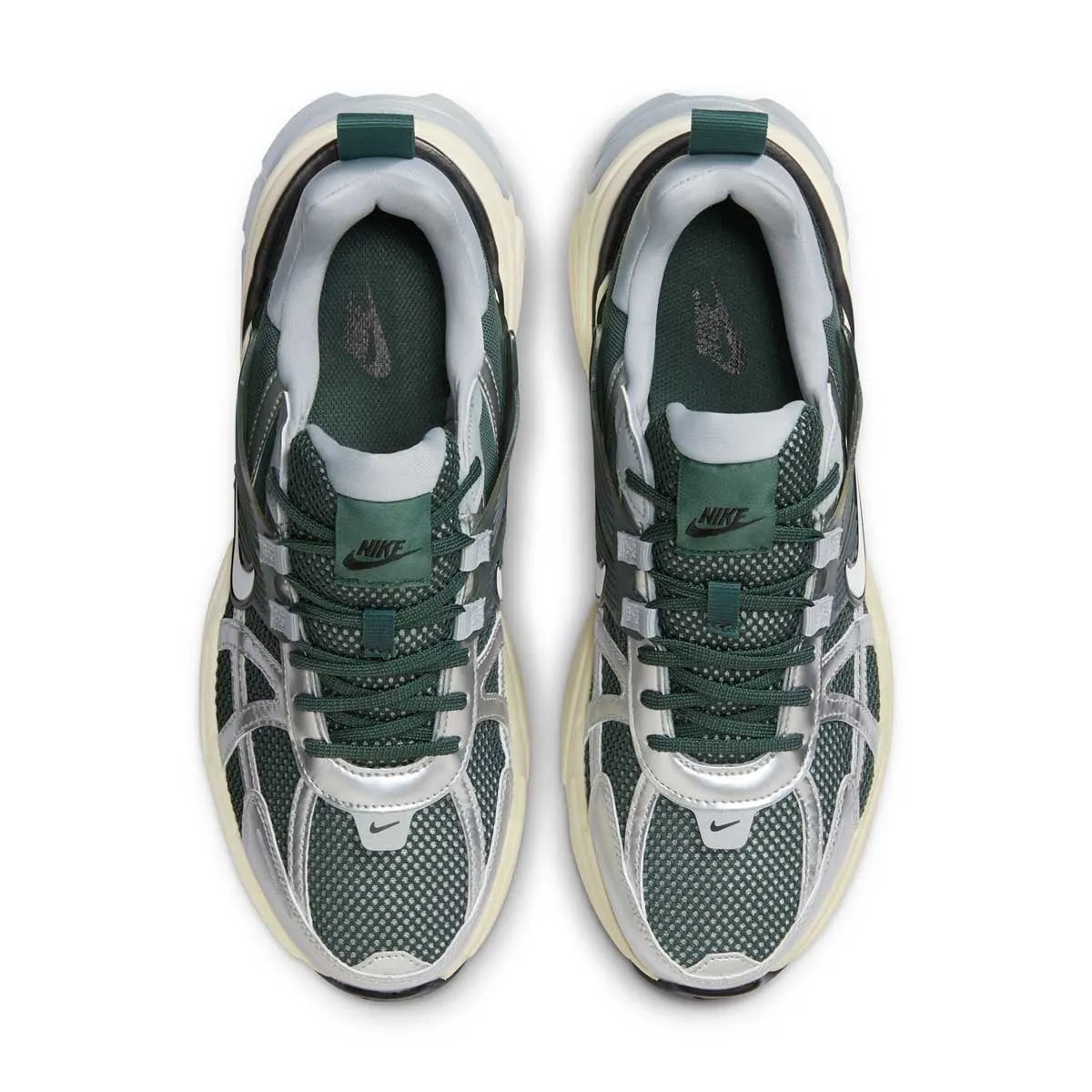 Slip-resistant ease Mesh Fabric V2K Run 'Vintage Green Mineral Spruce'