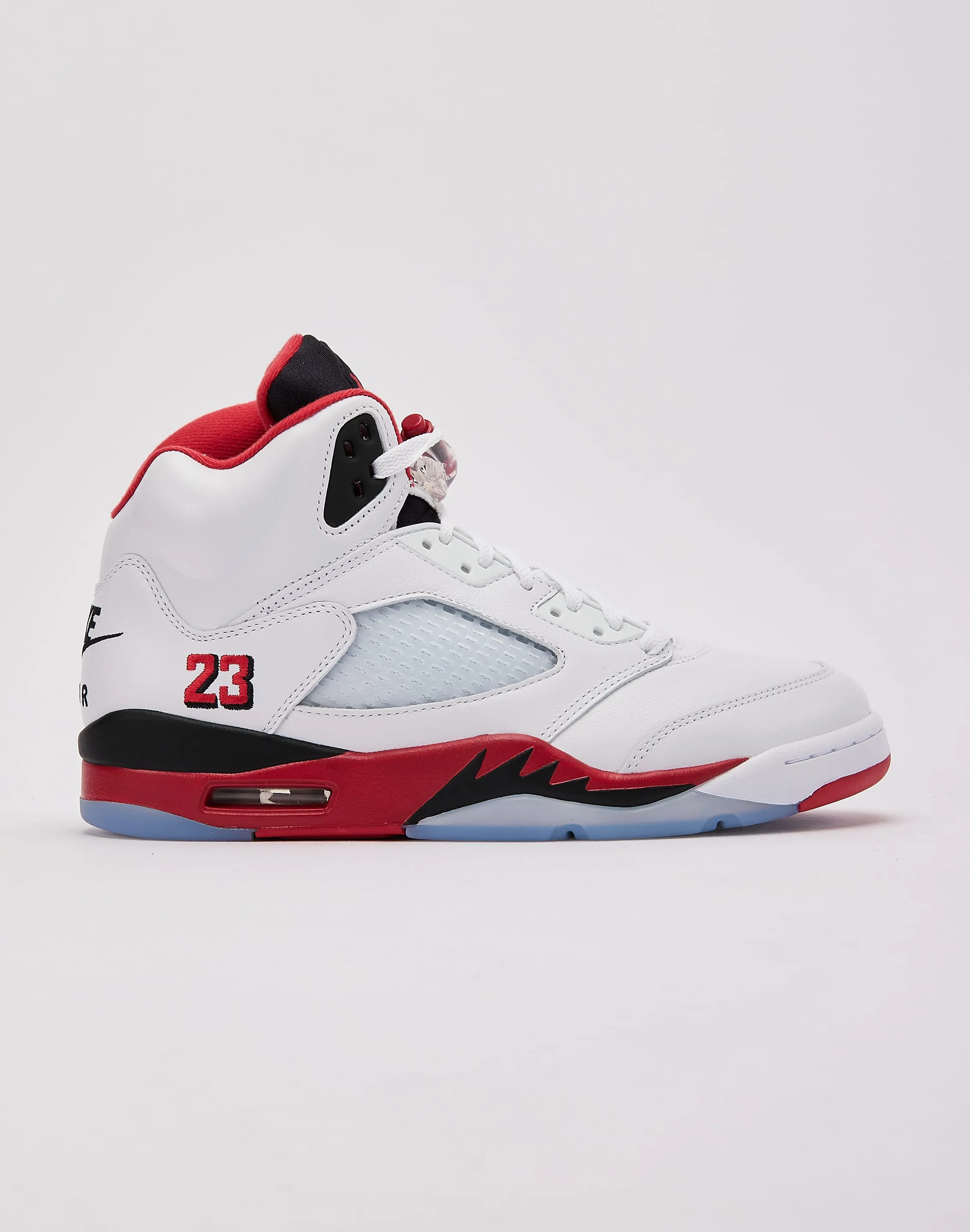 Jordan Air Jordan 5 Retro 'Fire Red Black Tongue' Fashionable Design Comfort arch