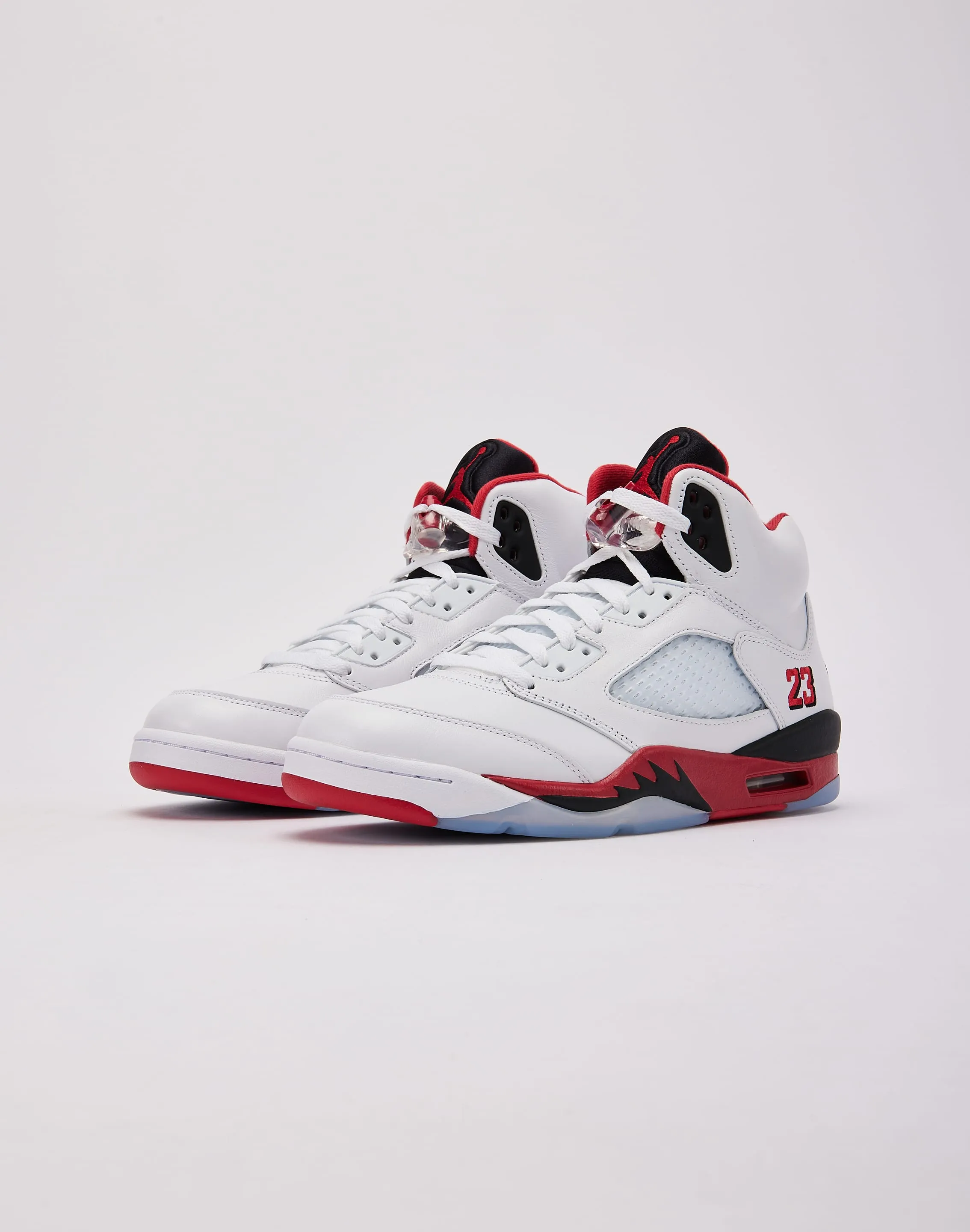 Jordan Air Jordan 5 Retro 'Fire Red Black Tongue' Bonded Overlay Technology