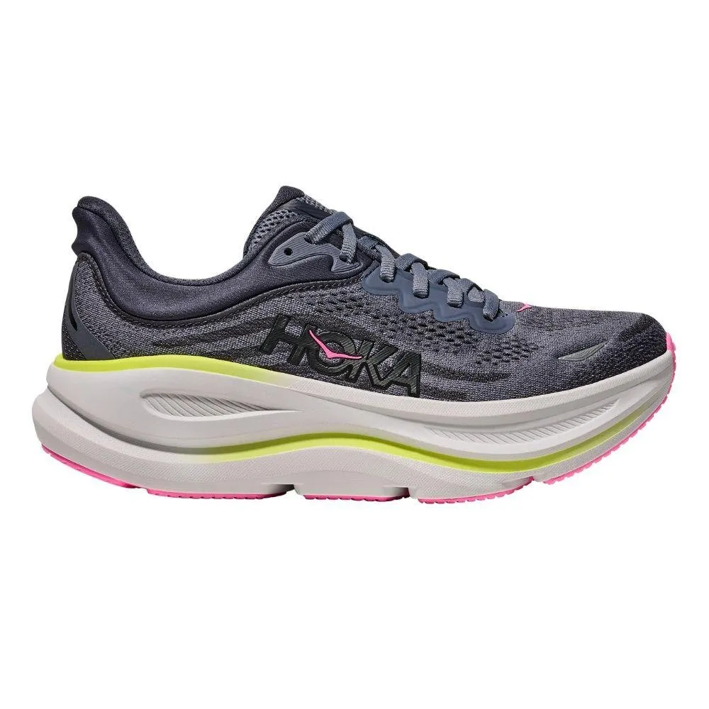Cushioned collars reduce rubbing on the ankle area Explosive Power HOKA BONDI 9 ?????????????????????
