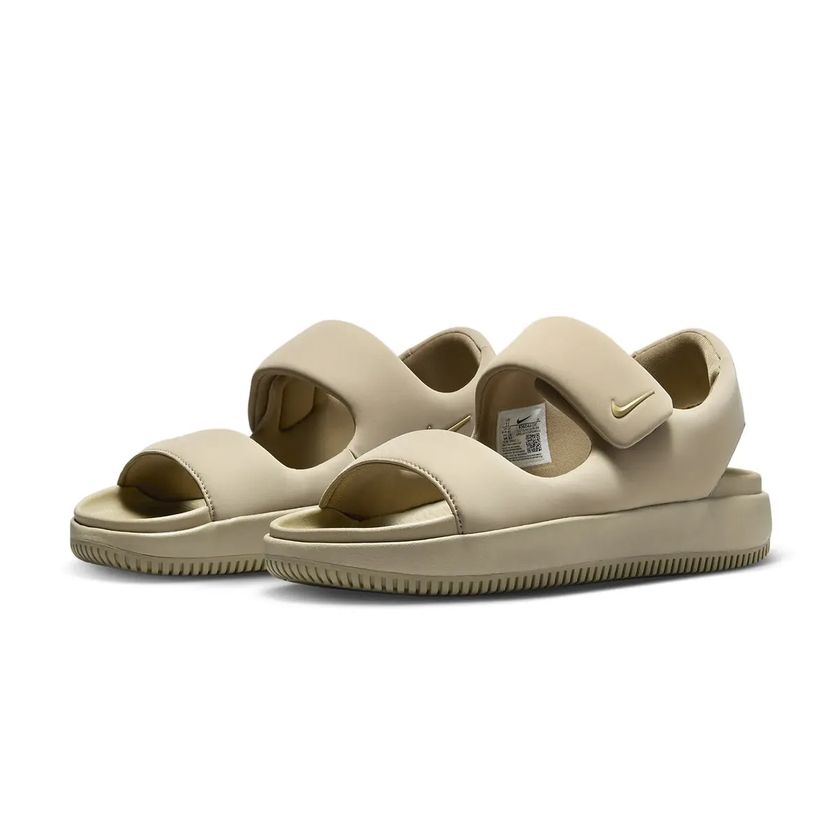 Calm Sandal 'Khaki' Stitch Down Construction Anti Friction