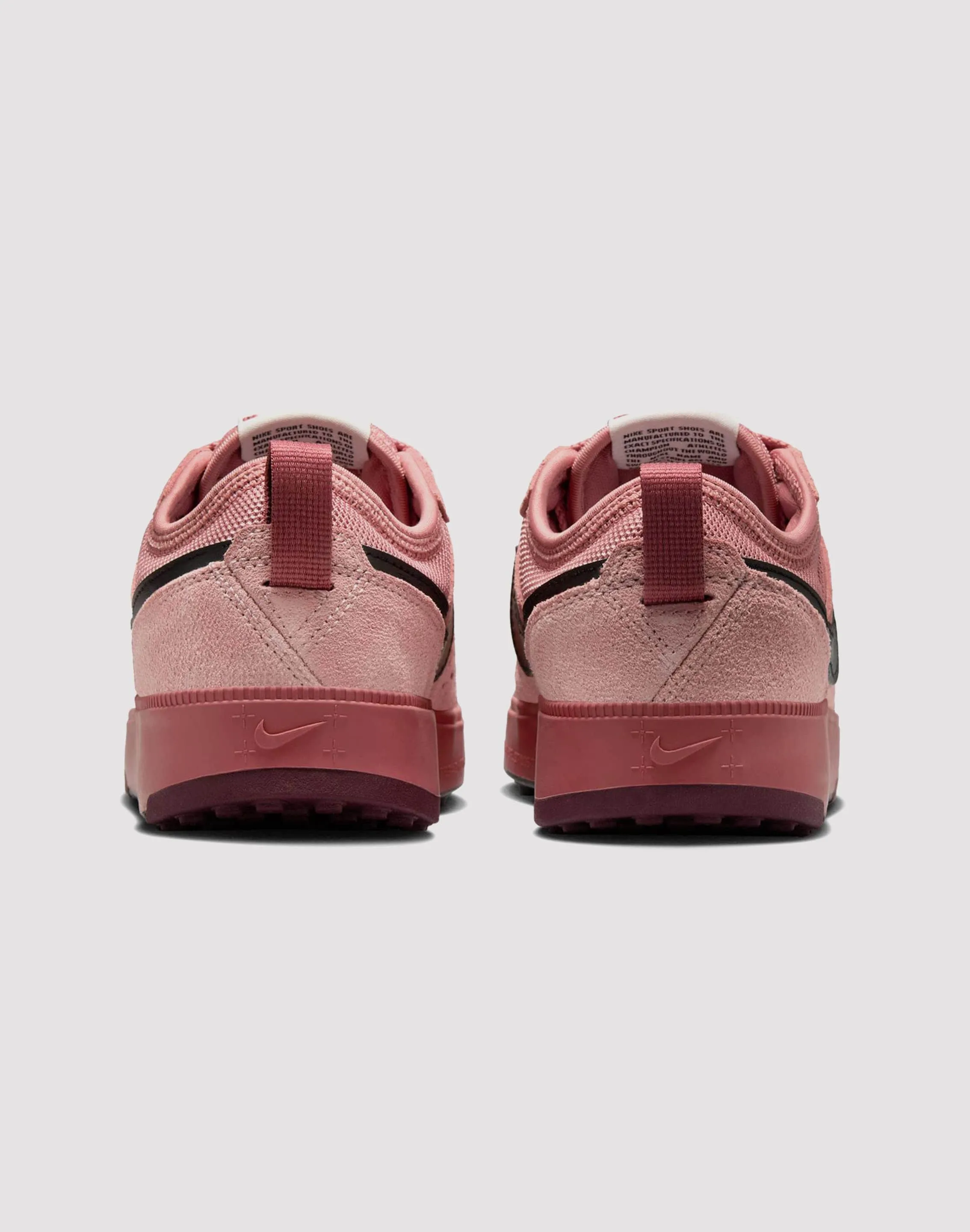 Optimal Traction Nike C1TY Grade School Girls' "Red Stardust/Black/Canyon Rust"