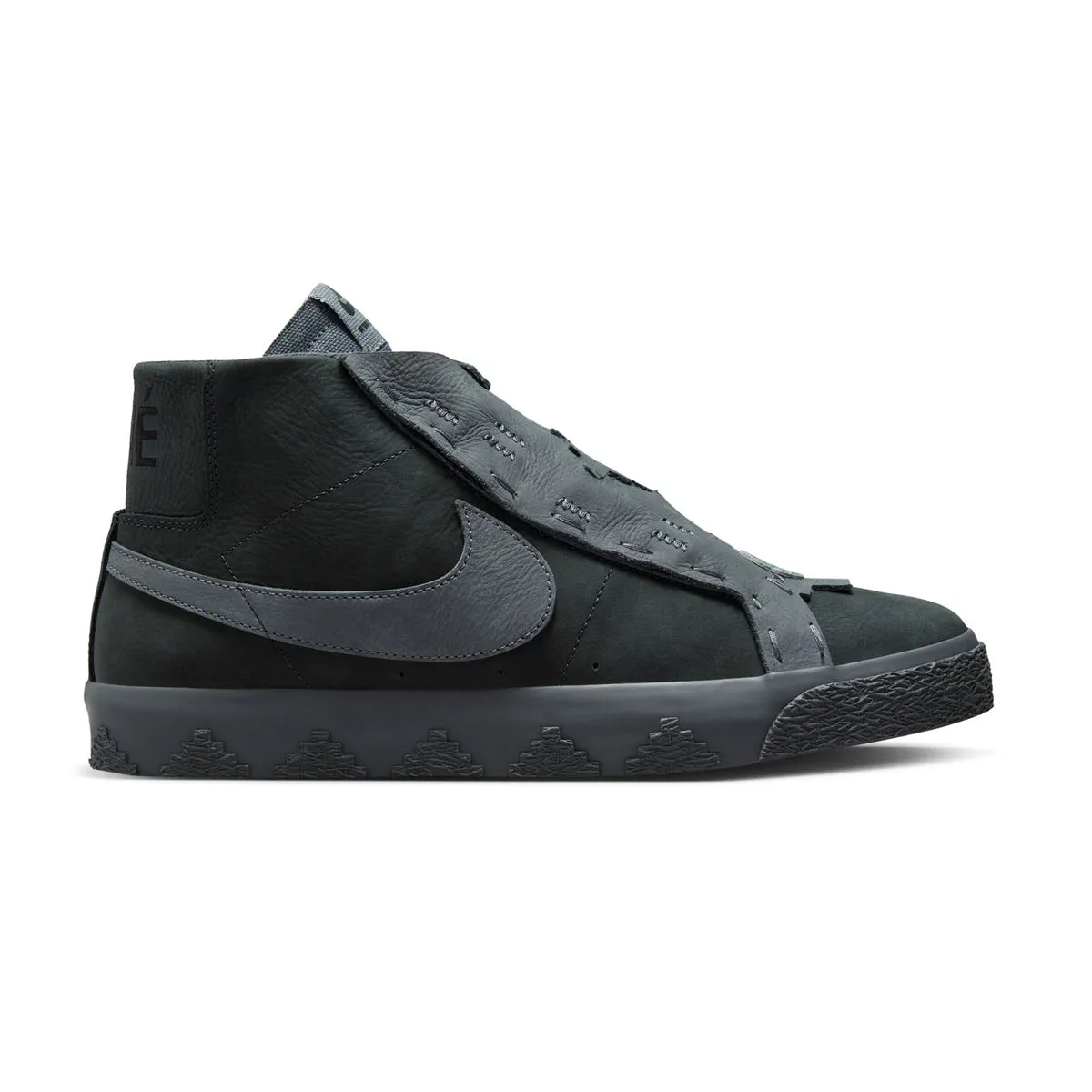 Abrasion Shield Technology   Di??orr Greenwood Zoom Blazer Mid QS 'Dark Smoke Grey'