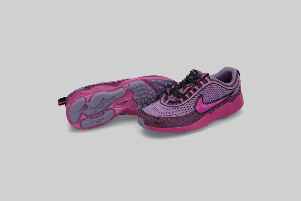 Quick Dry Material Technology Nike Air Zoom Spiridon 'Hot Fuchsia and Black'