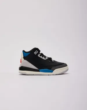 Game Day Shoes Balanced Drop Heel Jordan Air Jordan 3 Retro 'Rare Air' Pre-School