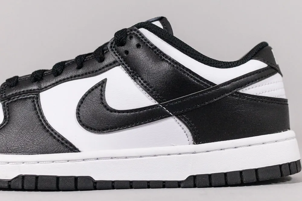 Elastic Lacing System Stay Dry Nike Dunk Low Panda 'Black and White'