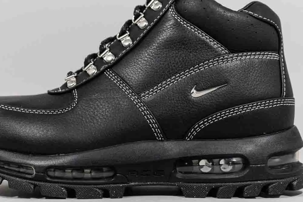 Nike Air Max Goadome Premium 'Black' Vertical Flex Channel Durable Zone