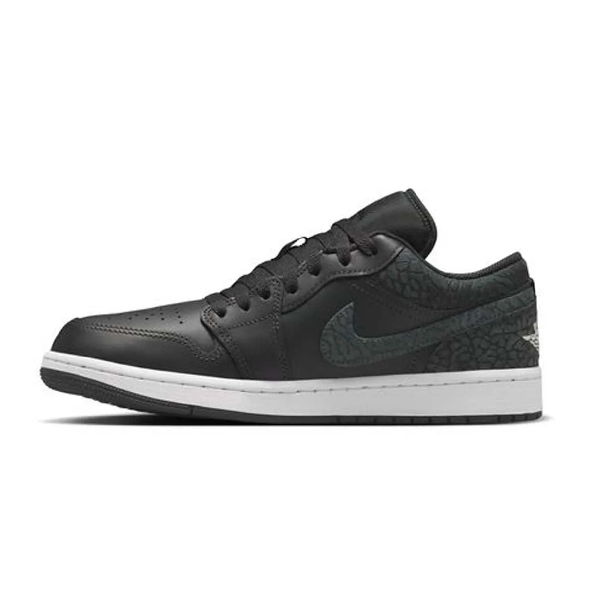 Anti Abrasion Air Jordan 1 Low SE 'Black Elephant'