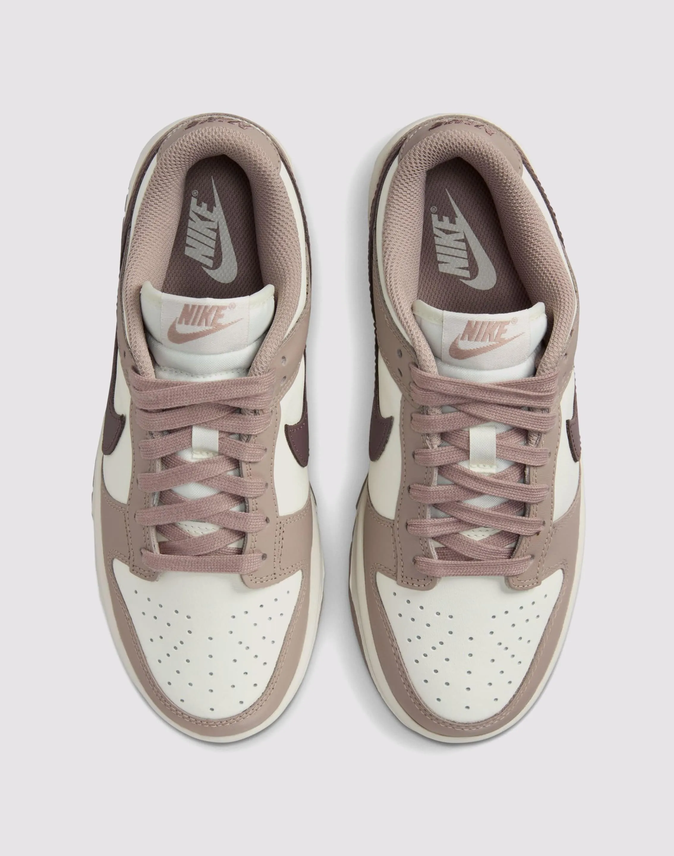 Nike Dunk Low "Sail/Plum Eclipse/Diffused Taupe" Anti Friction Liner