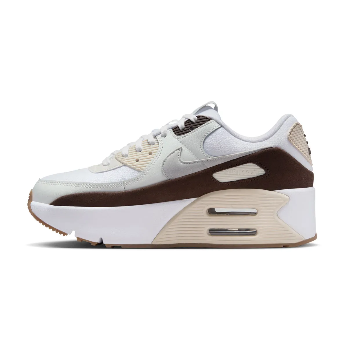 Wmns Air Max 90 LV8 'Tan Brown' Grip Enhancement