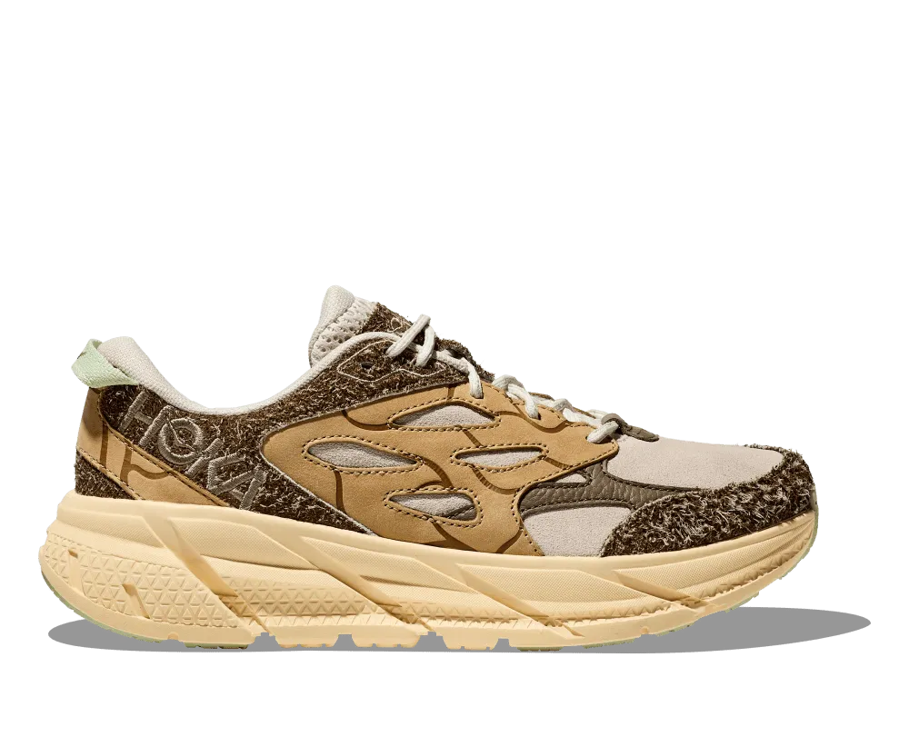 Stable platform Hybrid Grip HOKA-CLIFTON L SUEDE TP Unisex