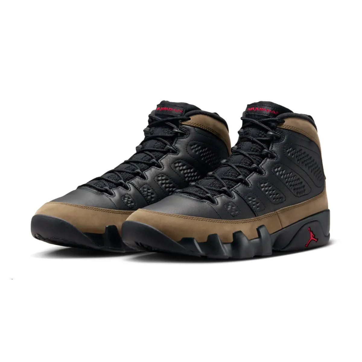 Dual Density Outsole Split Traction Outsole Air Jordan 9 Retro 'Olive'