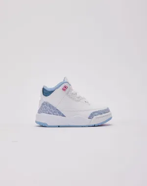Jordan Air Jordan 3 Retro 'Cobalt Bliss' Toddler Breathable Insoles