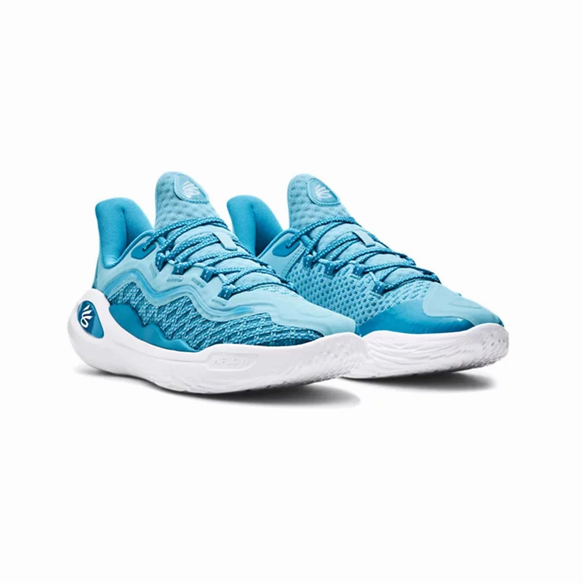 Sneakers Adjustable Lateral Stability Walls Curry 11 'Sky Blue'