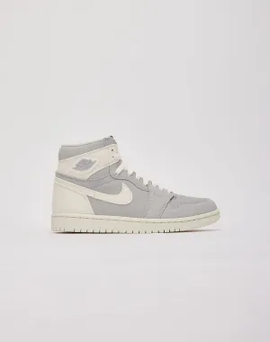 Sneakers Mesh Upper Jordan Air Jordan 1 Retro High OG Craft ??Ivory' Grade-School