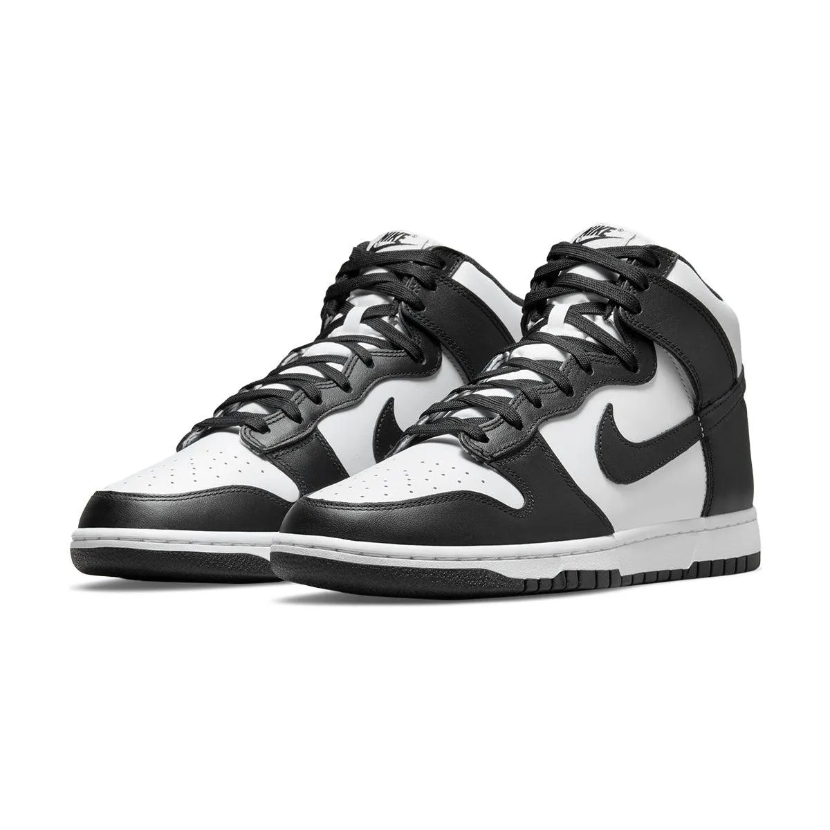 Dunk High Retro 'Black White' Reliable Performance Synthetic Finish