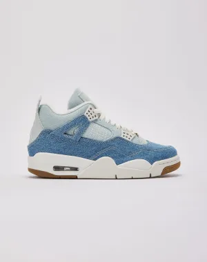 Mid   Top Non Compression Foam Jordan Air Jordan 4 Retro TEX 'Worn Blue'