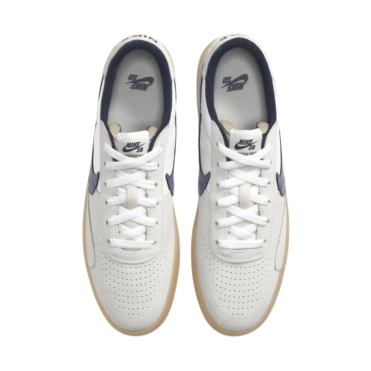 SB Heritage Vulc 'Cloud White Navy' All-around traction Thermoregulating Fabric