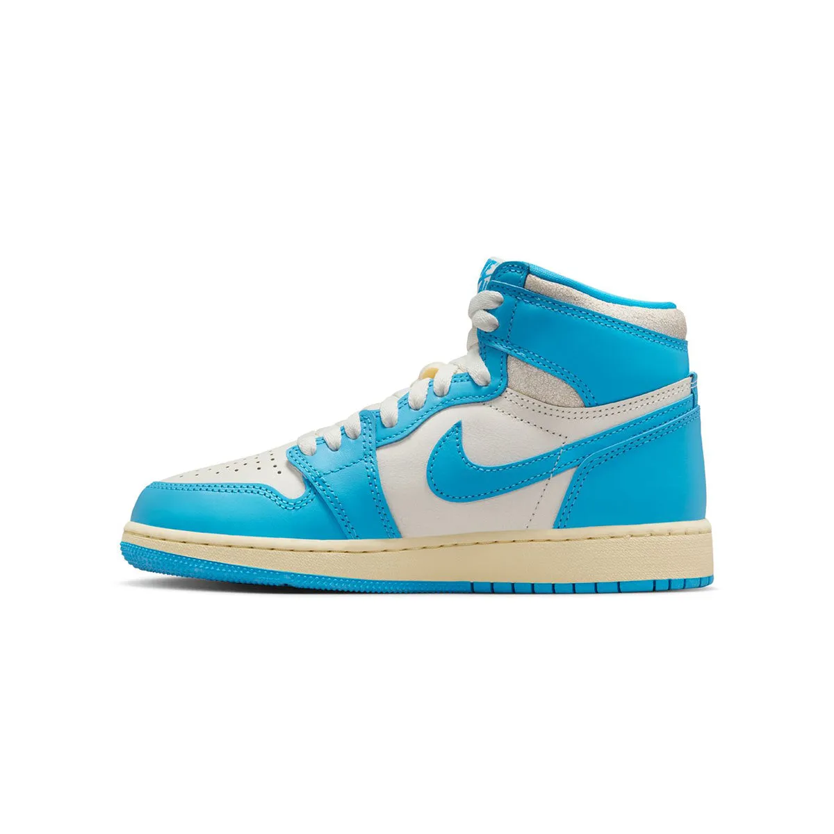Kids Air Jordan 1 Retro High OG 'UNC Reimagined' Zero Drop Platform Design Comfortable Arch