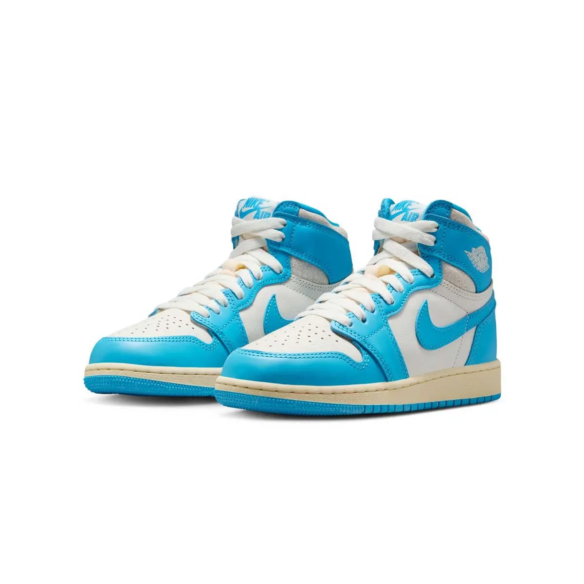 Ventilated Midsole Design Kids Air Jordan 1 Retro High OG 'UNC Reimagined'