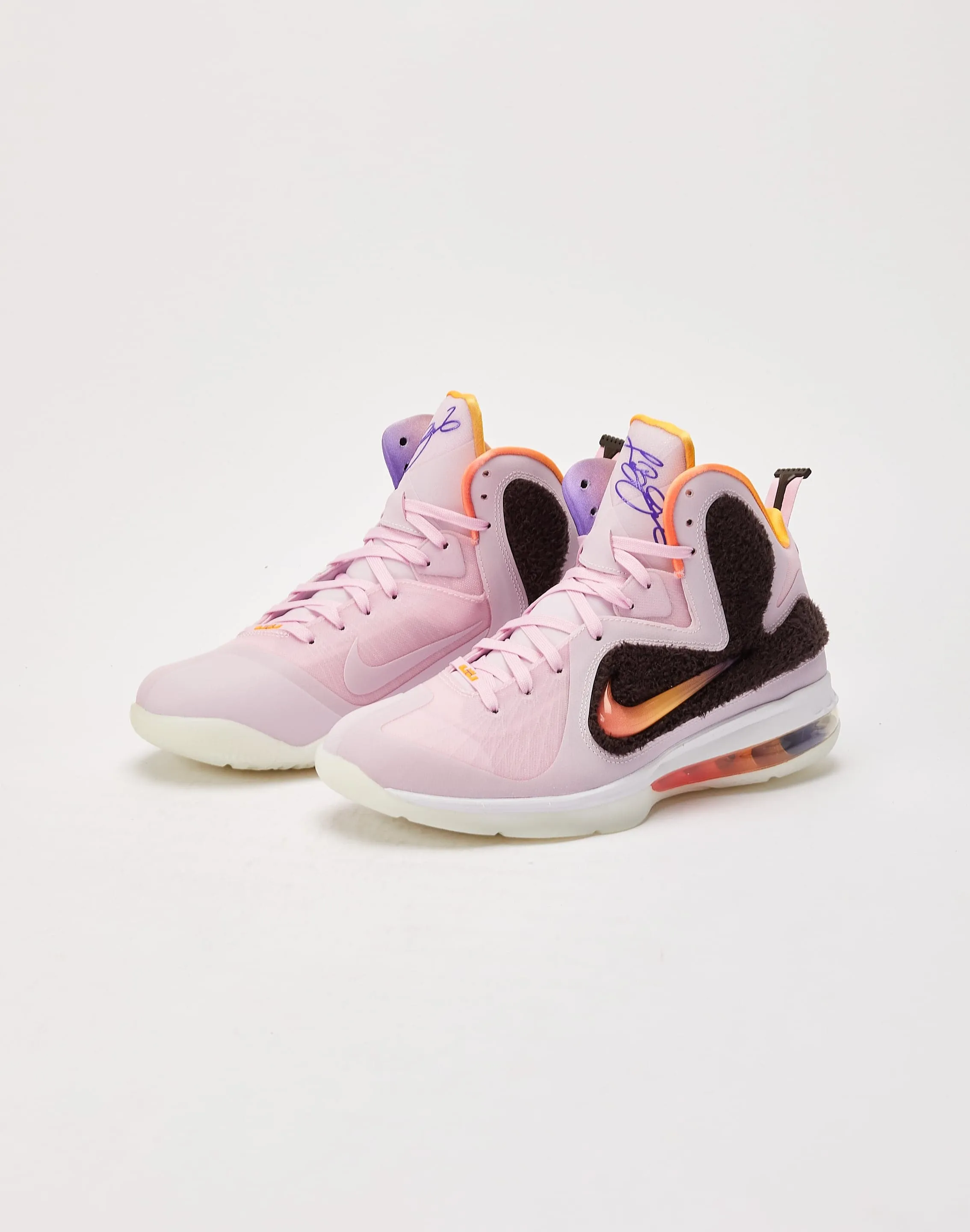 Nike Lebron IX 'Regal Pink And Velvet Brown' Torsion Plate