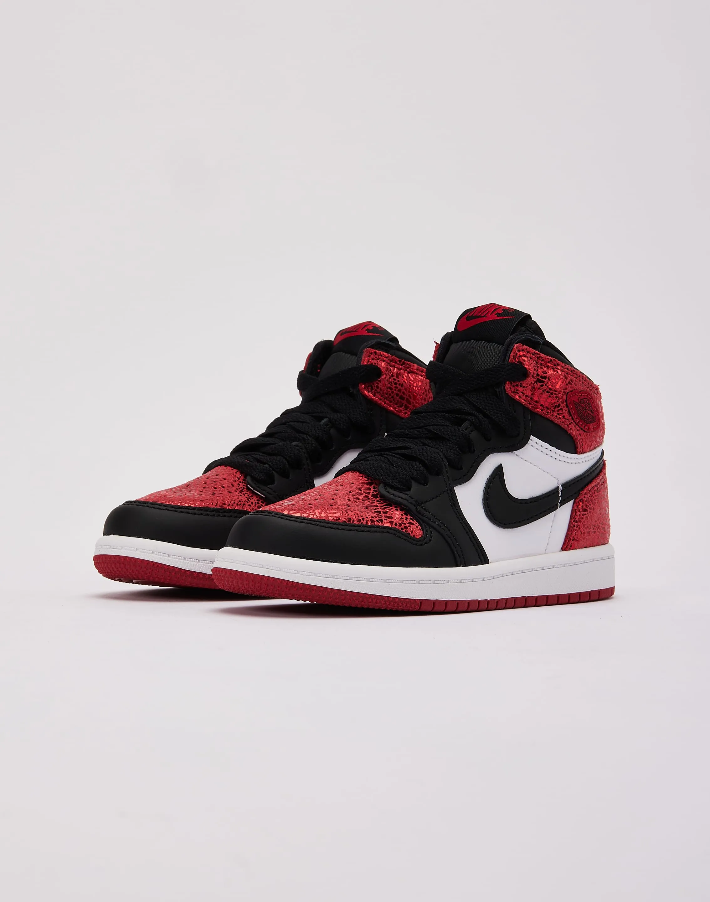 Tear Resistant Upper Material Jordan Air Jordan 1 Retro High OG 'Ruby' Pre-School
