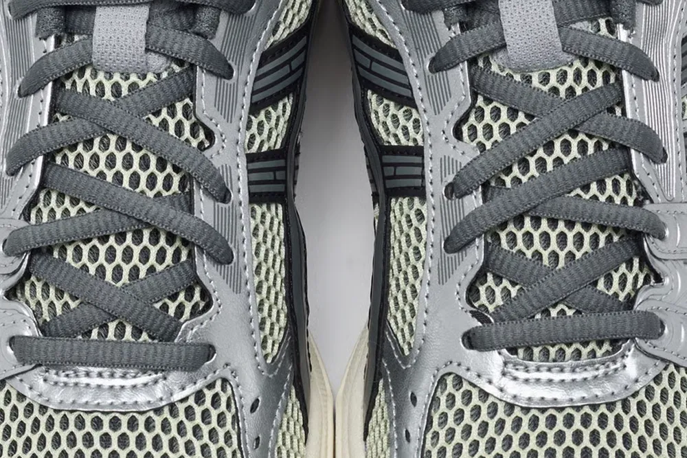 ASICS GEL-Kayano 14 'Soft Yellow and Asics Blue' - 1203A740.750 Lace   Up Design