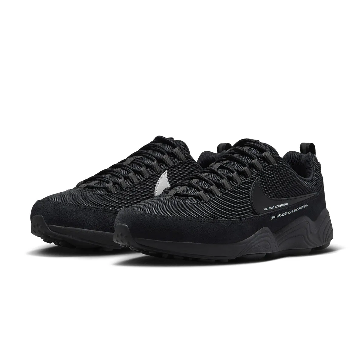 '  Fragment Air Zoom Spiridon 'Black' Daily Moves Lace Up Closure System