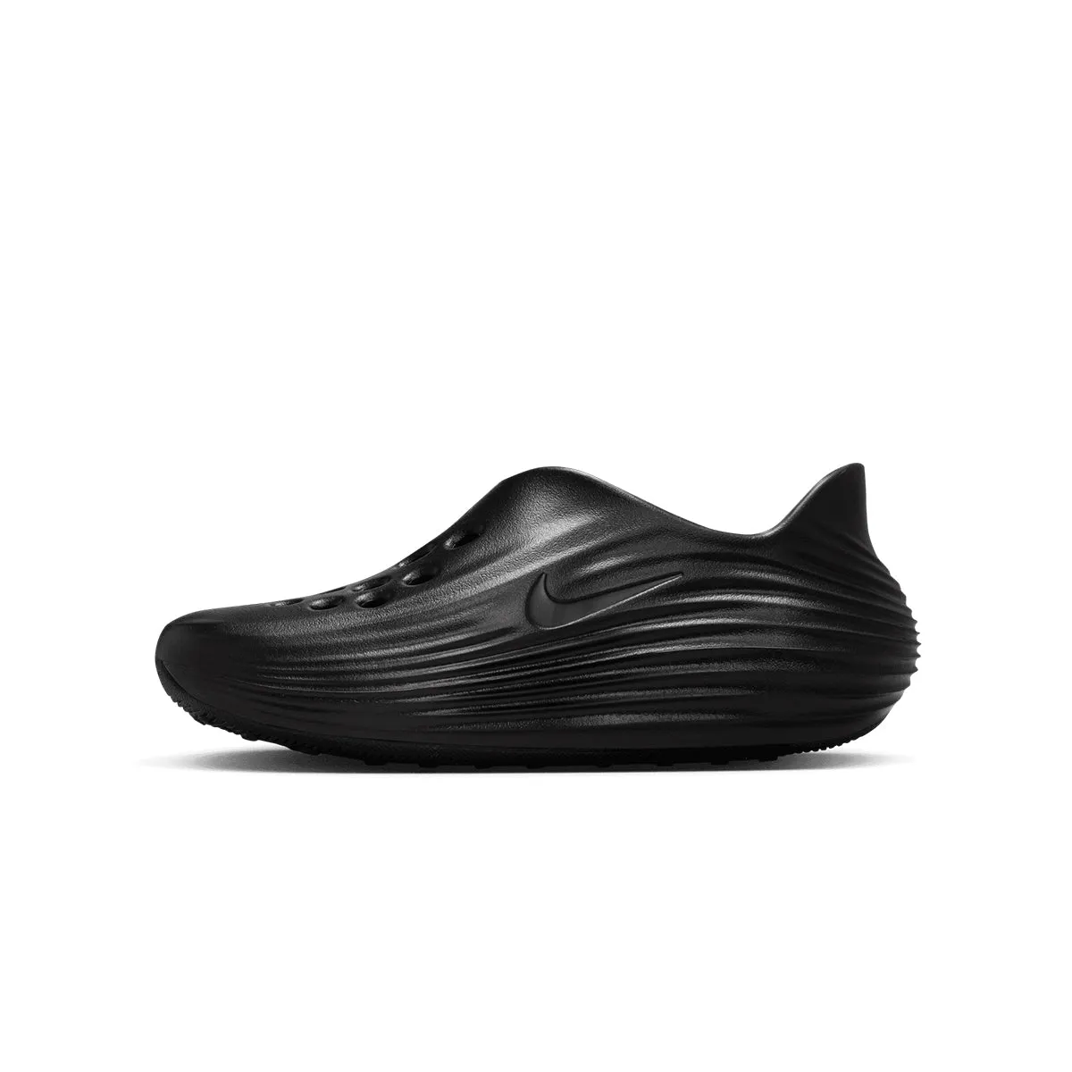 Kids Reactx Rejuven8 'Black' Reinforced Lace Holes