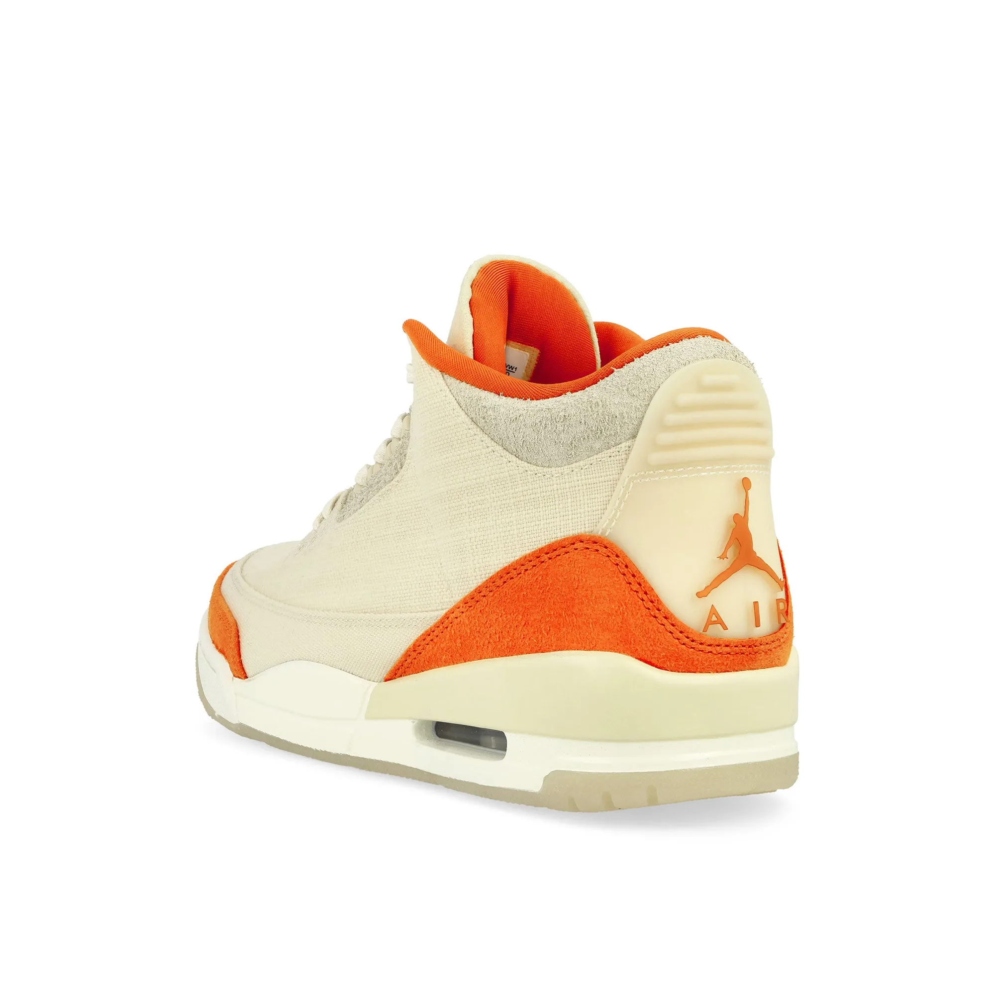 Wmns Air Jordan 3 Retro Starfish FoamCushion Knit Collar Construction
