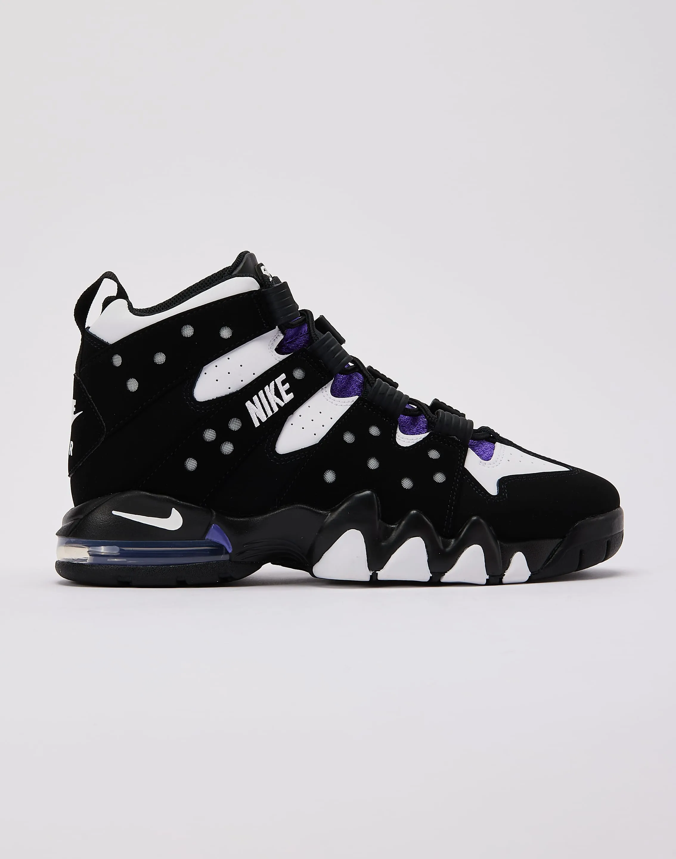 Heel Stability Energy Return Sole System Nike Air Max2 CB '94 'Black and Purple'