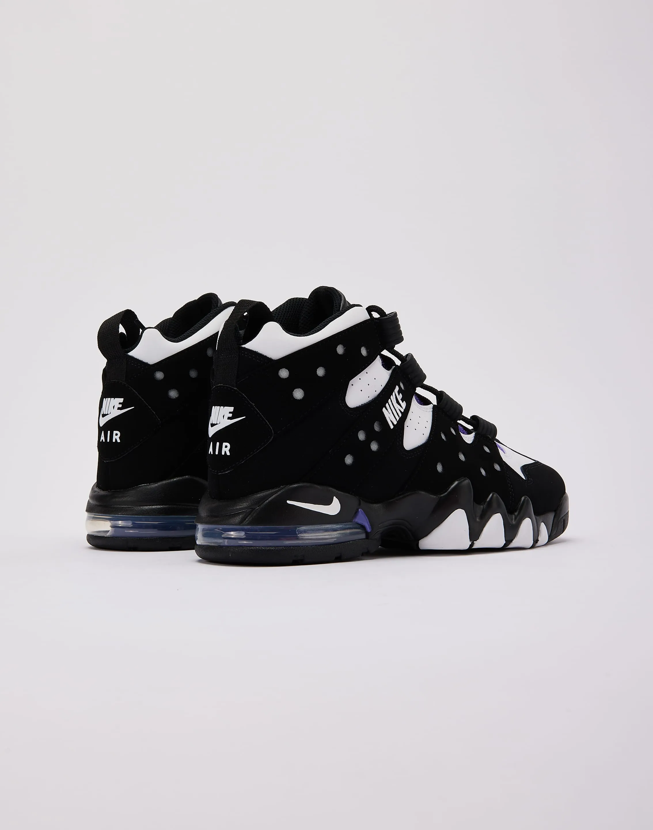 Stable Foot Frame Seamless construction Nike Air Max2 CB '94 'Black and Purple'