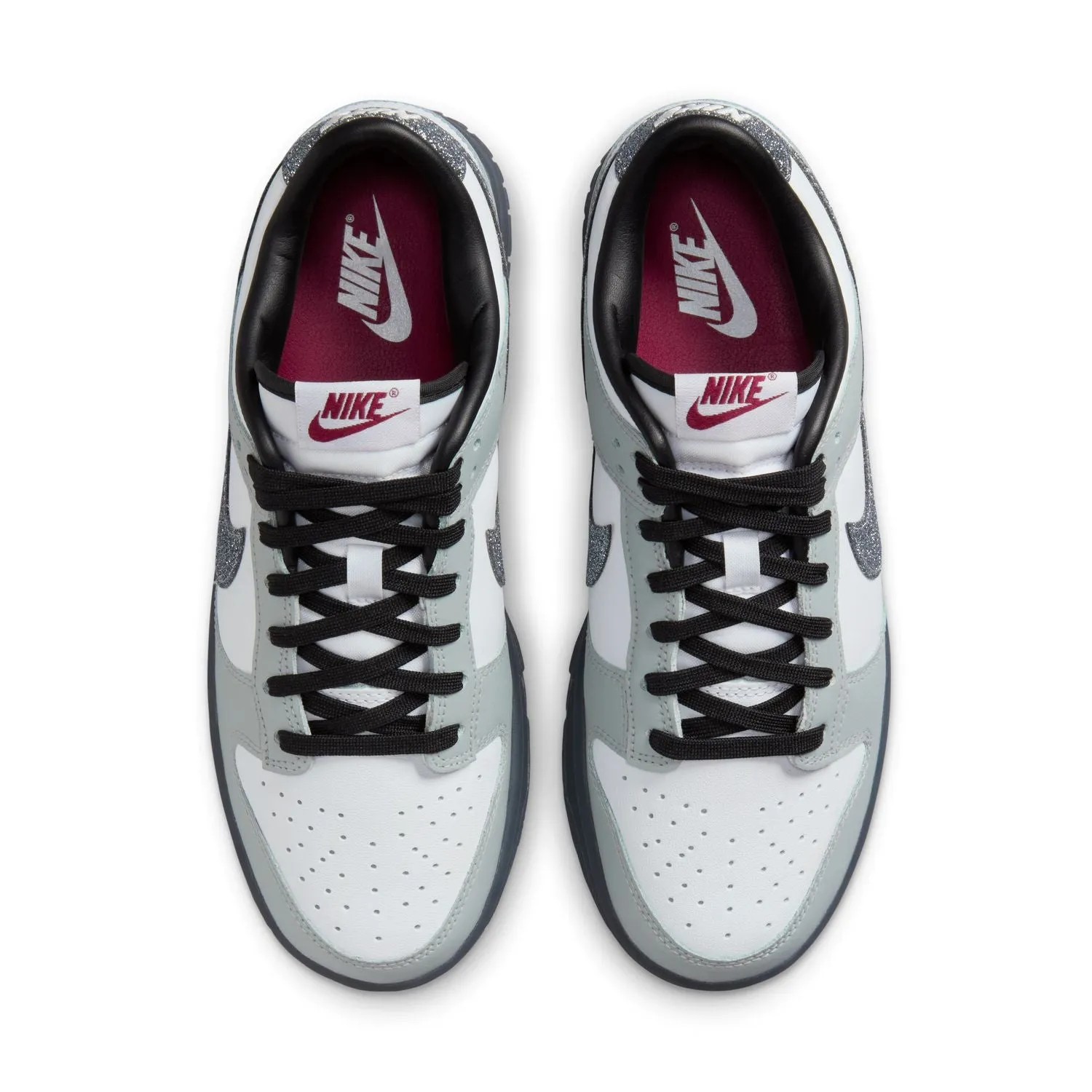 Step Boost Wmns Dunk Low LX 'Glitter Swoosh'