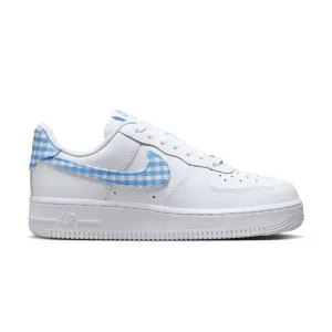 Wmns Air Force 1 ??07 'Gingham Blue' Urban Trend