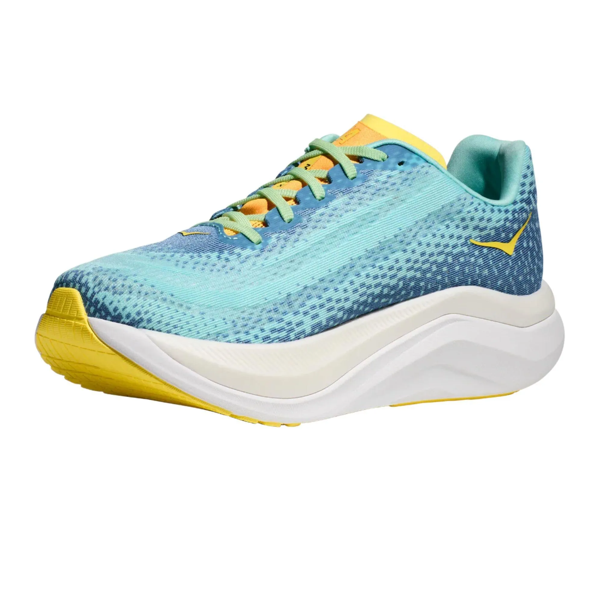 HOKA-MACH X Men interval training running in a cross - country meet shoes