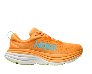 HOKA-BONDI 8 Women Trail Terrain Outsole base stabilizes high-speed performance