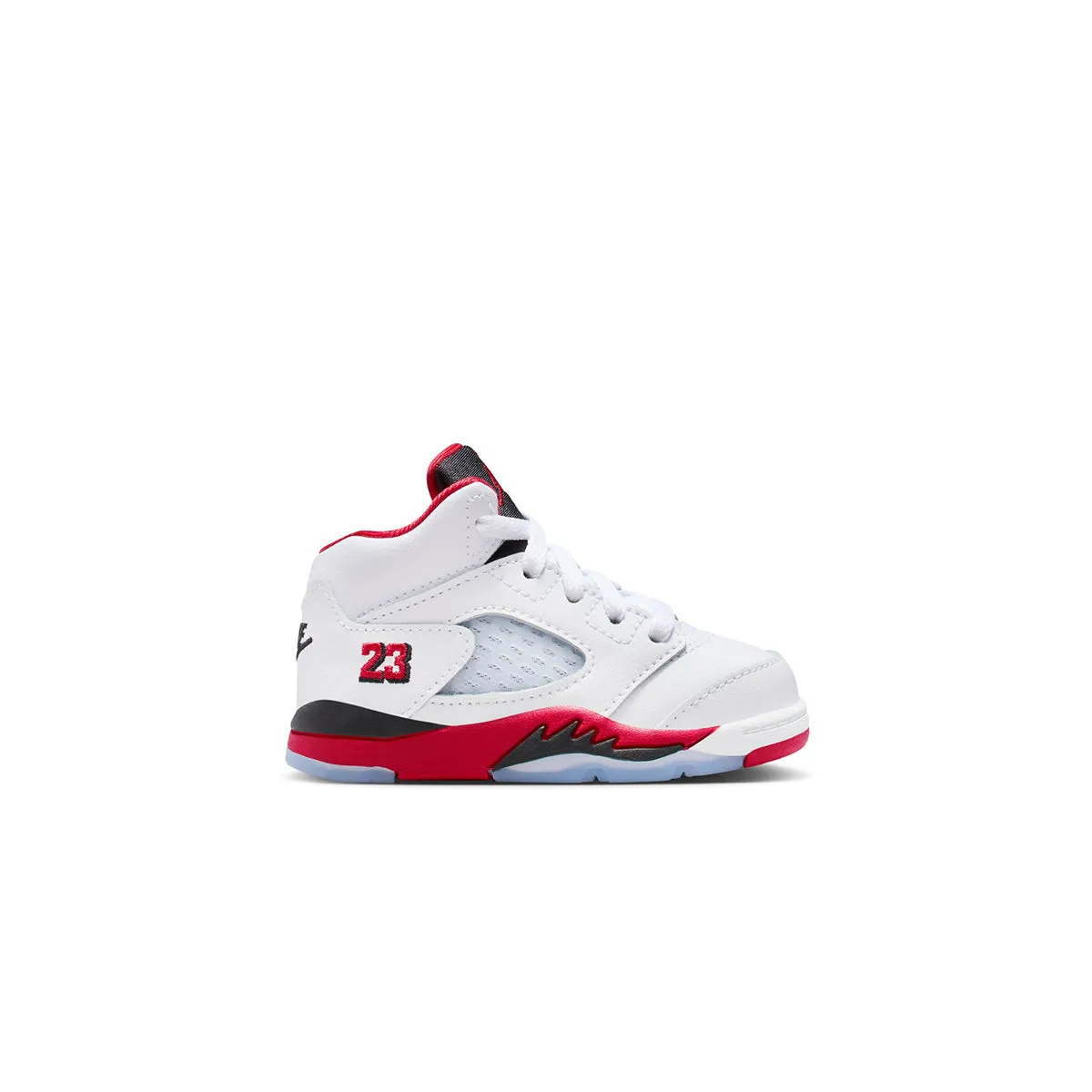 Ease Wear Toddlers Air Jordan 5 Retro OG 'Fire Red Black Tongue'