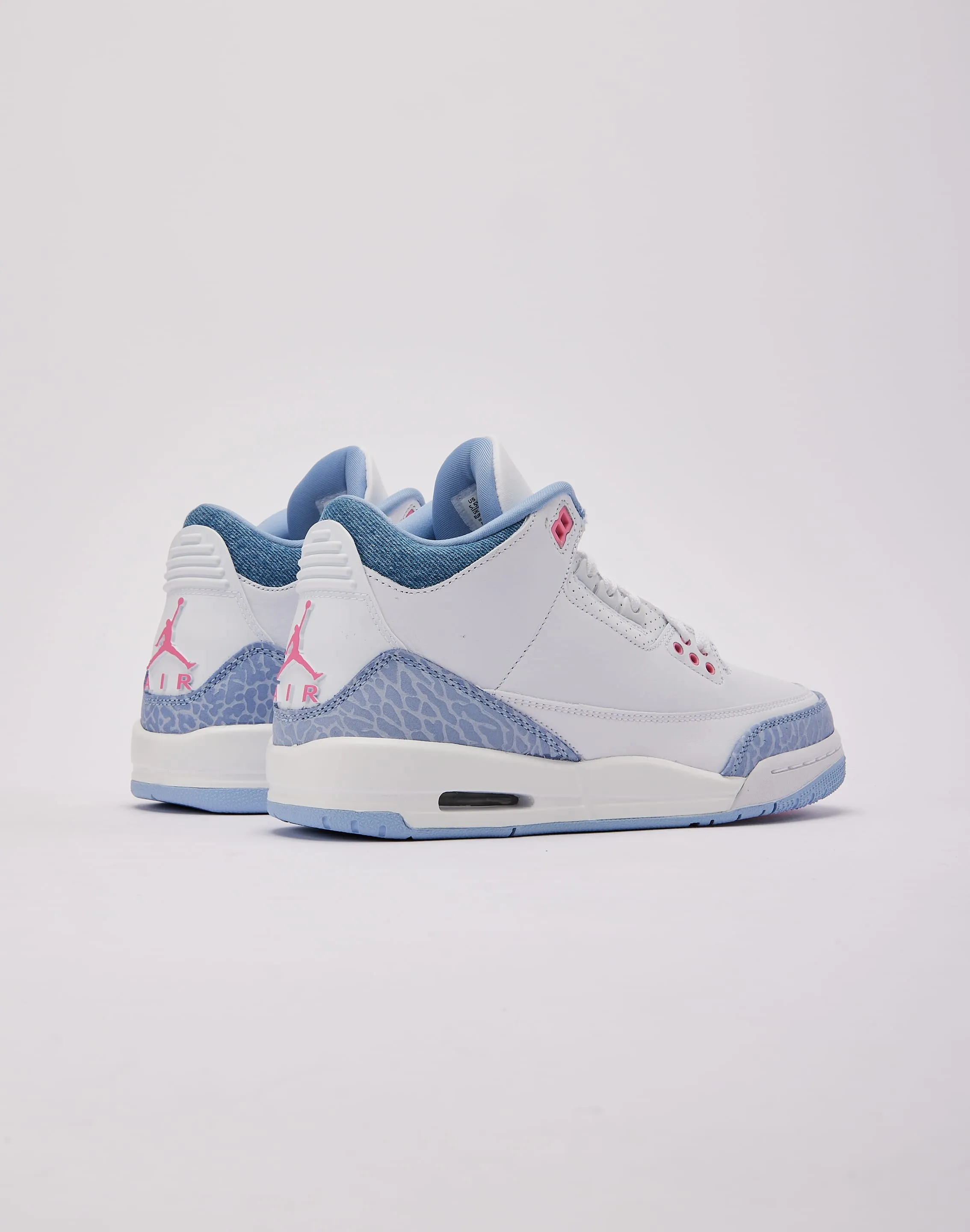 foldable Contoured Foot Frame Jordan Air Jordan 3 Retro 'Cobalt Bliss' Grade-School