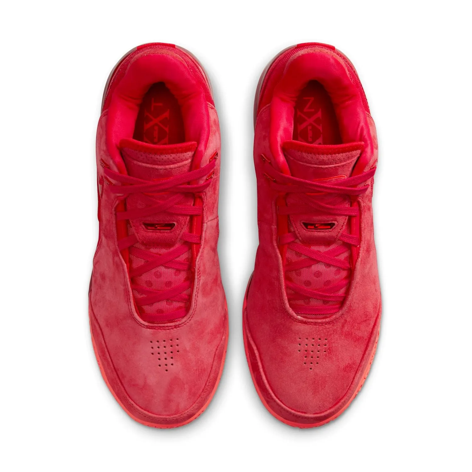 LeBron NXXT Gen AMPD EP 'University Red' DurableLeather Flexible Traction Pattern