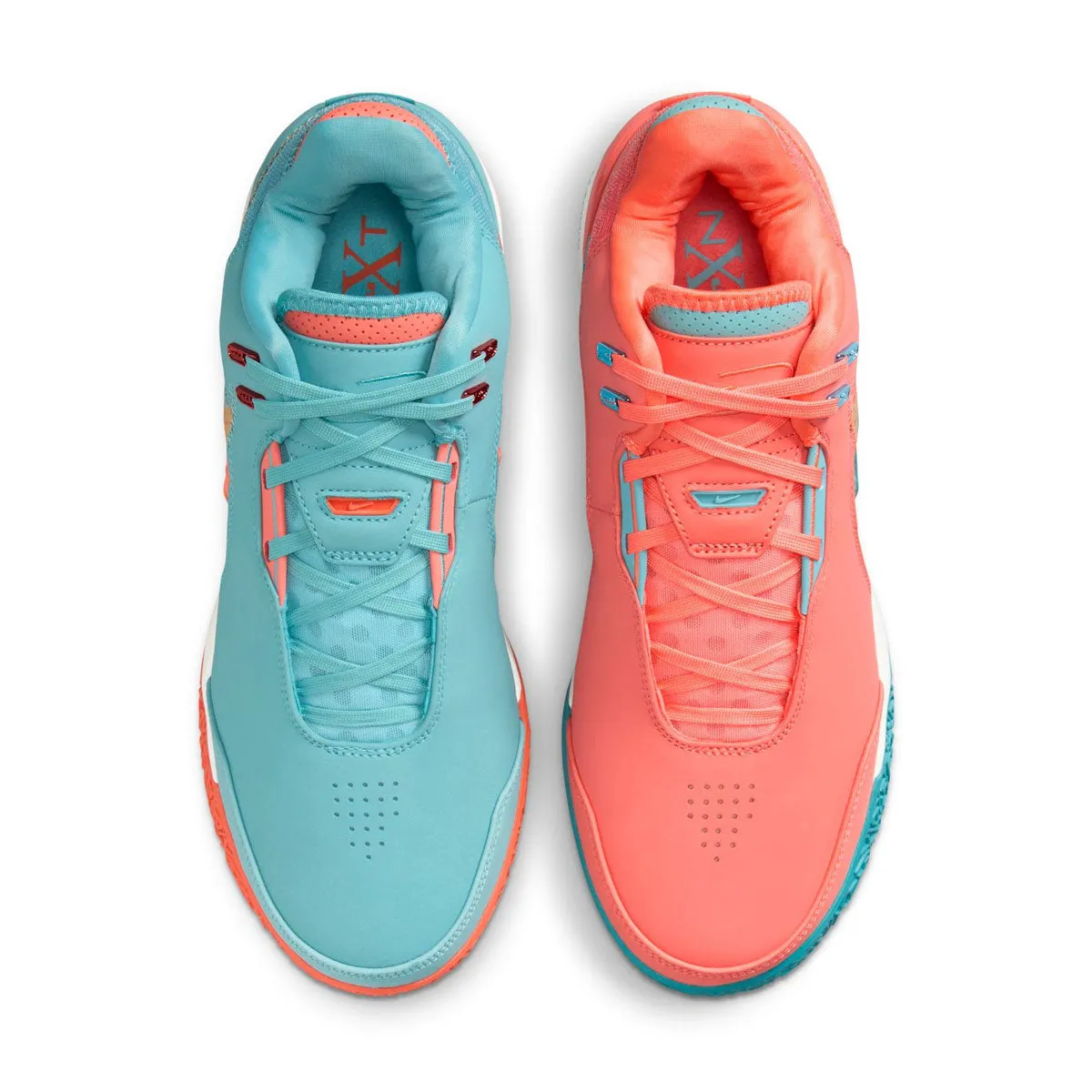 Neutral Arch Support Performance Built Sole Zoom Lebron Next Gen AMPD EP 'Mineral Blue Light Wild Mango'