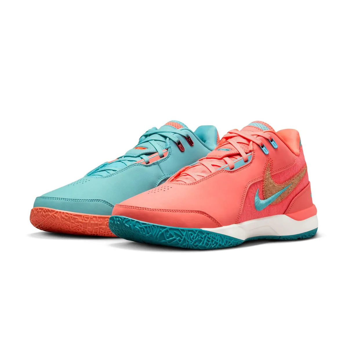 Zoom Lebron Next Gen AMPD EP 'Mineral Blue Light Wild Mango' Balanced Foam Core