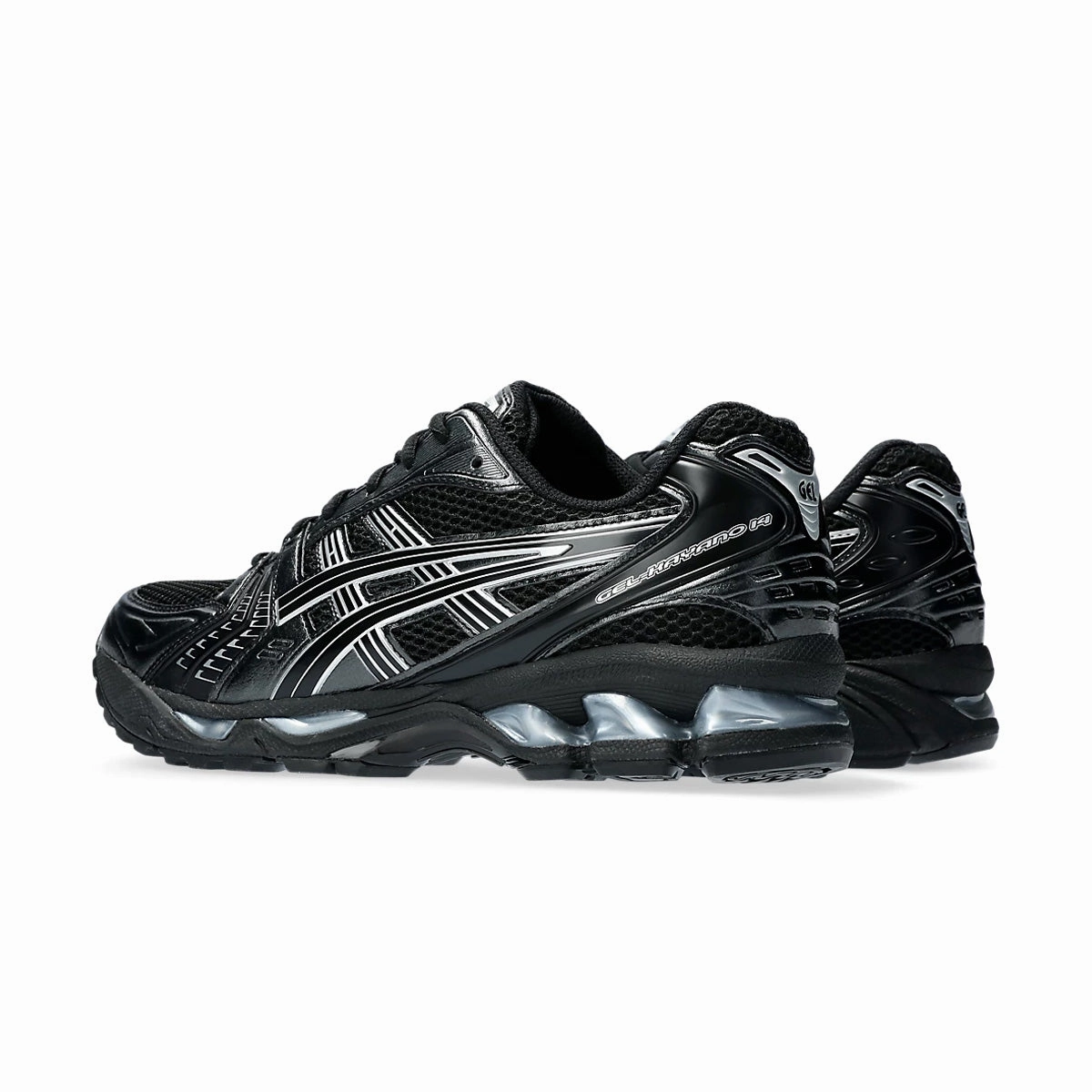 GEL-Kayano 14 'Black Pure Silver' Gradient Zoning