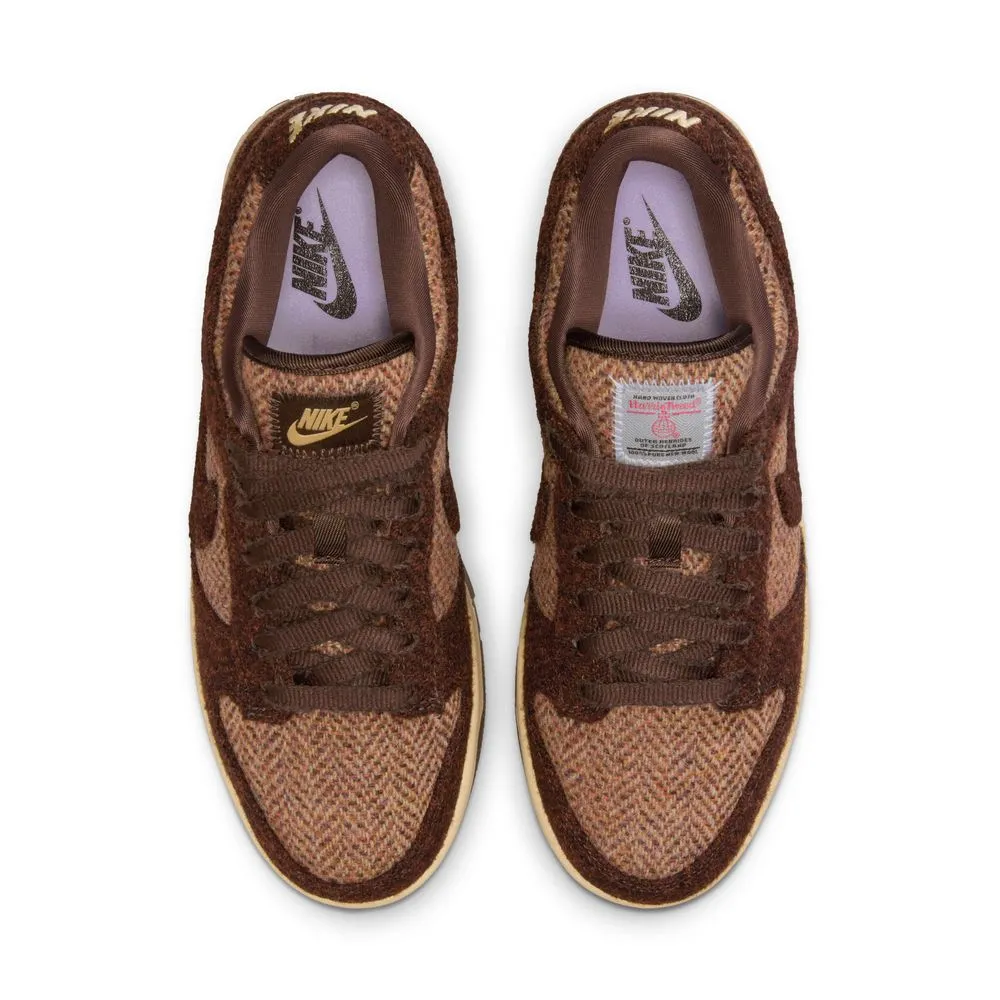   Harris Tweed Wmns Dunk Low 'Sesame Violet Mist' Sporty lining Back Pull