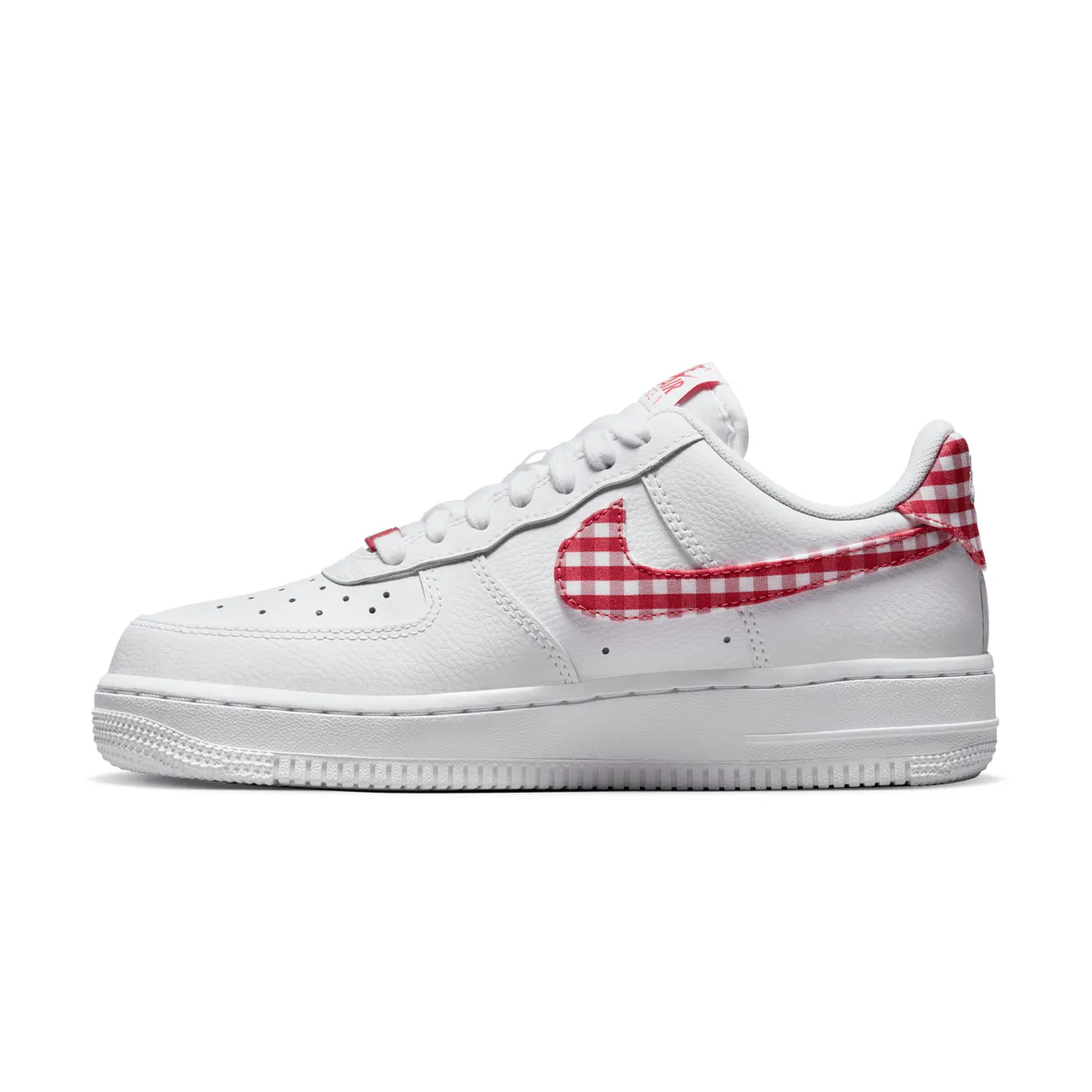 Road Trip Fabric Upper Wmns Air Force 1 ??07 'Gingham Red'
